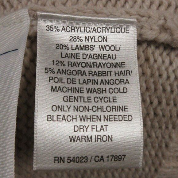 OLD NAVY Wool Blend Fair Isle Nordic Turtleneck Sweater Womens Sz M Knit Top NWT - Picture 5 of 8